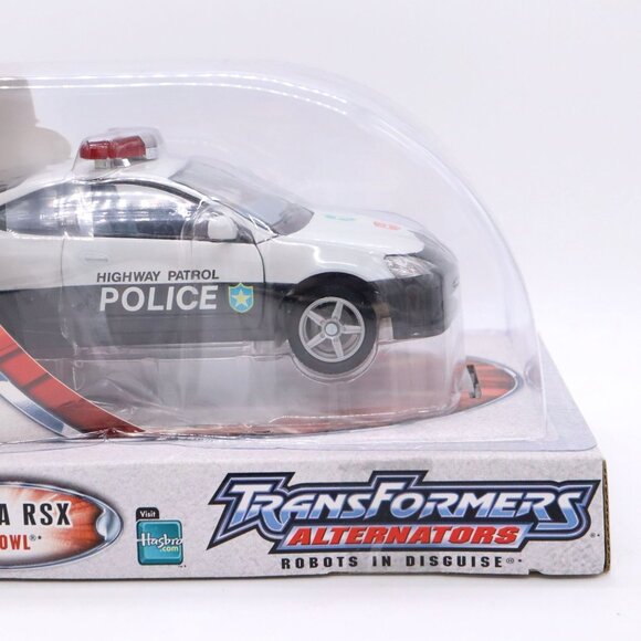 New TRANSFORMERS Alternators PROWL Acura RSX Sealed Rare #16 Police Car 2005 - Picture 6 of 12